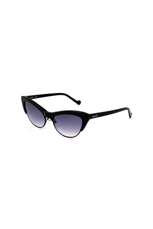 Liu Jo Jeans Lj721s 41751, Lunettes de Soleil Femme, 001 Ebony, Taille Unique