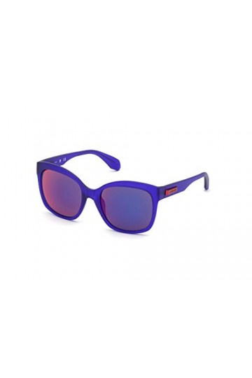 adidas OR0012 Lunettes de Soleil, Matte Violet/blu Mirror, 54 Femme