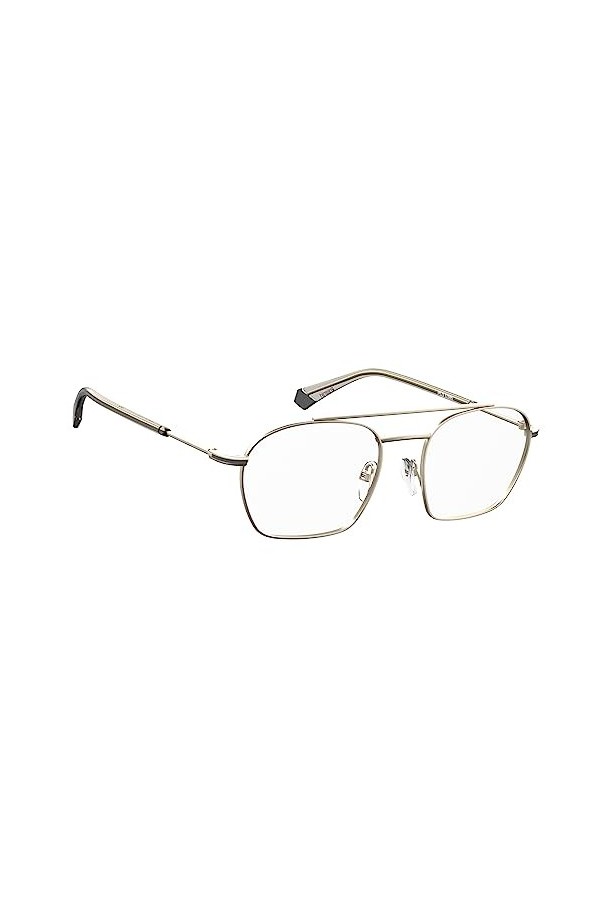 Polaroid PLD D385 OPO/19 MTGOLD Grey 54 Lunettes, Unisexe-Adulte, Opo/19 Mtgold Grey