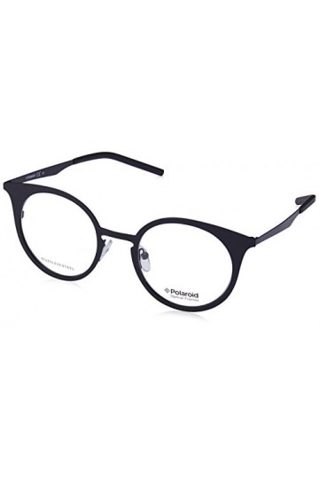 Polaroid PLD D200 003/21 Noir Mat 48 Lunettes de Soleil, 44 Femme