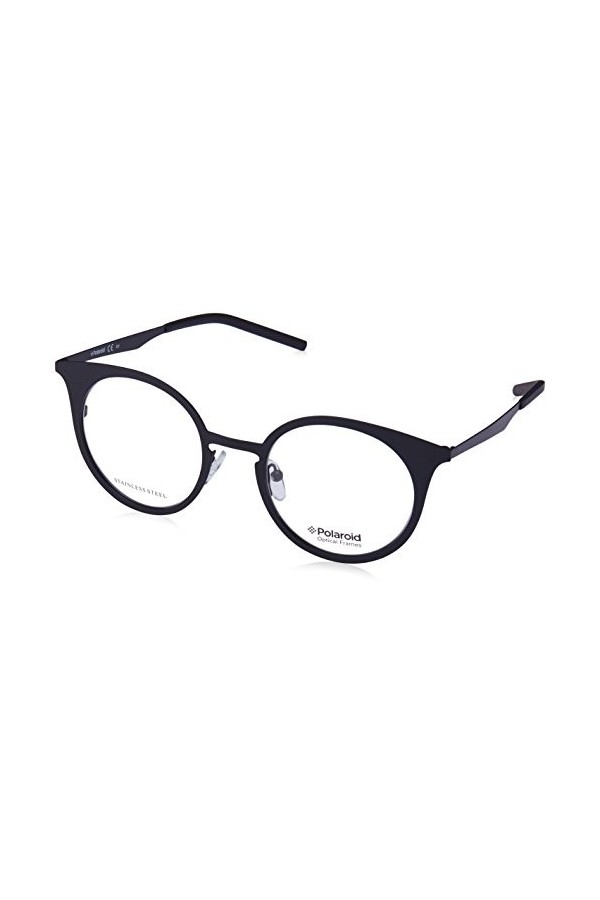 Polaroid PLD D200 003/21 Noir Mat 48 Lunettes de Soleil, 44 Femme