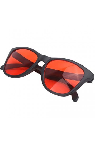 BTER Lunettes de daltonisme, Lunettes daltoniennes correctrices de Couleur Rouge Vert Lunettes de Soleil daltoniennes Portabl