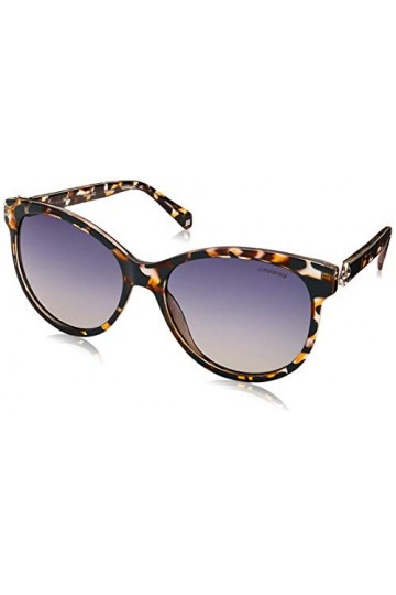 Polaroid PLD 4079/S/X Sunglasses, CVT/Z7 Teal Havana, 57 Womens