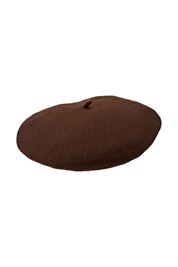 Unmade Copenhagen Odille Beret, Kaki, Taille Unique Femme