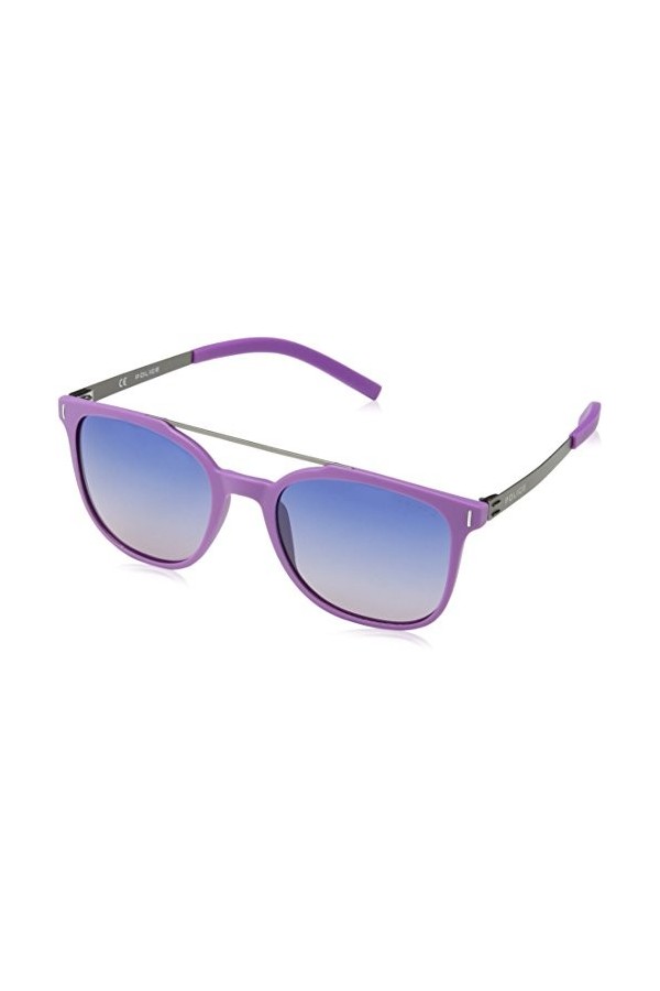 Police Lunettes de soleil polarisées ovales Wager 1 SPL169 - Violet - 52mm
