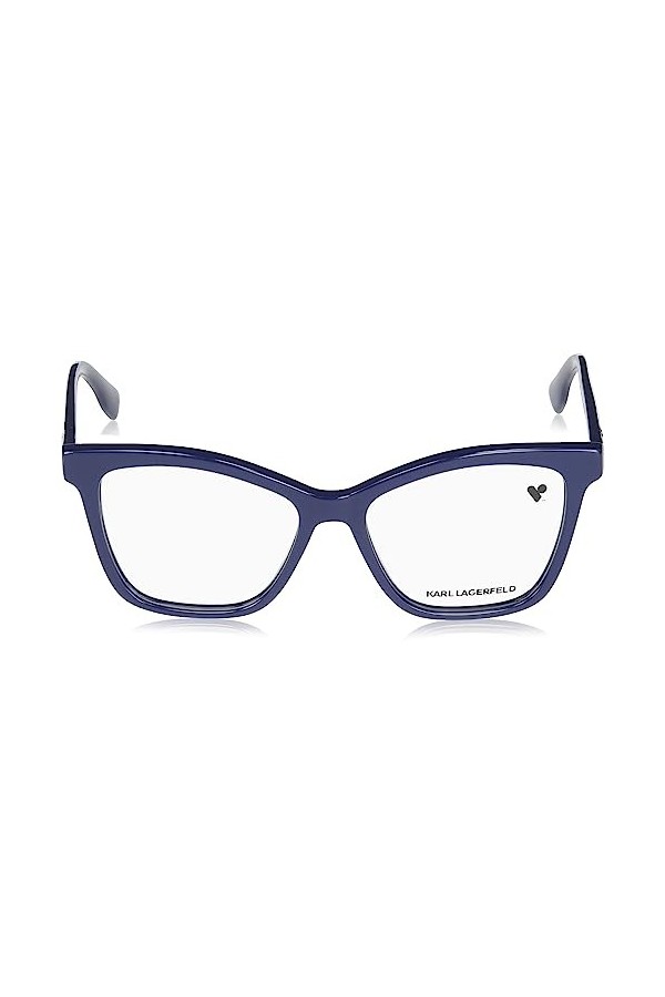 KARL LAGERFELD Kl6093 001 Black Eyewear Unisexe Polycarbonate Standard 54 Lunettes de Soleil, Sunglasses, Taille Unique Mixte