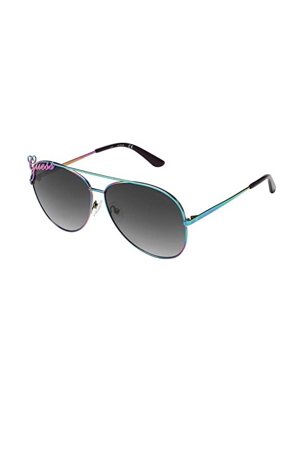 GUESS Femme 0 Lunettes de Soleil, Violet/Other, 64