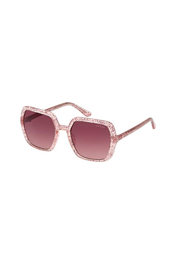 Guess GU9241 Lunettes de Soleil, Rose/Autre, 49/18/130 Femme