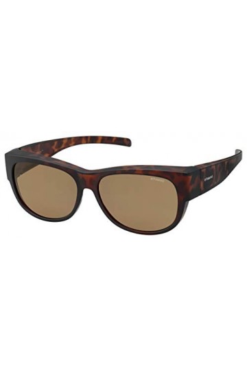 Polaroid Pld9004s-mqutrns Sunglasses, MQU/IG TRNS Havana, 58 Unisex-Adult