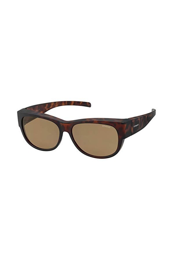 Polaroid Pld9004s-mqutrns Sunglasses, MQU/IG TRNS Havana, 58 Unisex-Adult