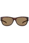 Polaroid Pld9004s-mqutrns Sunglasses, MQU/IG TRNS Havana, 58 Unisex-Adult