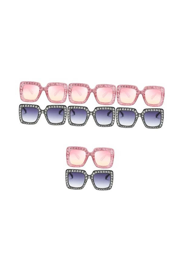 Abaodam 8 Pièces Lunettes De Photographie De Rue De Mode Lunettes De Soleil Yeux De Chat Pour Femme Lunettes De Soleil De Qua