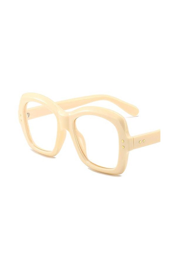 MQJ Lunettes de Soleil Uv-Uv Grand Cadre Européen Et Lunettes Mode Classique Trend Homme Et Femmes Rondes Lunettes de Soleil 