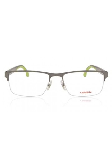 Carrera Eyeglasses Sunglasses, Matte Ruthenium, 55 Unisex