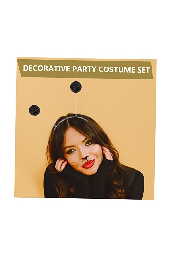 USHOBE 4 Ensembles Alien Décoration Mascarade Lunettes De Soleil Femmes Alien Costume Boucles DOreilles Cosplay Accessoires 