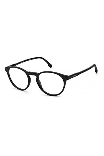 Carrera Rectangular Eyeglasses Sunglasses, Matte Black, 48 Unisex