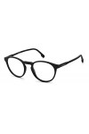 Carrera Rectangular Eyeglasses Sunglasses, Matte Black, 48 Unisex