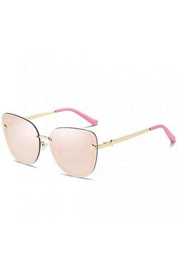 Heqianqian Femme Lunettes de Soleil Vintage Lunettes de Soleil polarisées surdimensionnées pour Femmes pour la Conduite Sport