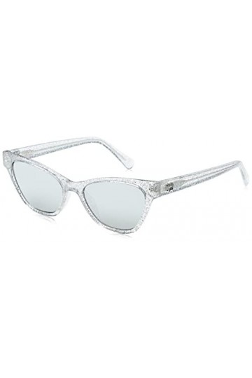 CHIARA FERRAGNI CF 1020/S Lunettes de Soleil, Argenté Paillettes, 52 Femme