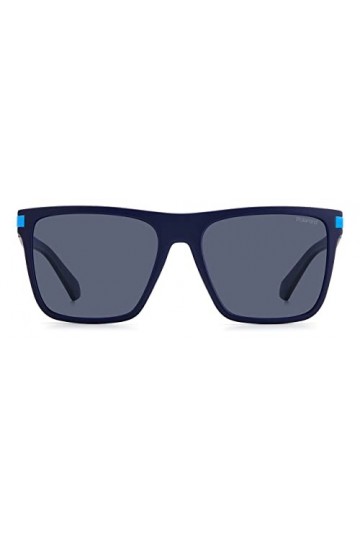 Polaroid PLD 2128/s Sunglasses, FLL/C3 Matte Blue, L Unisex
