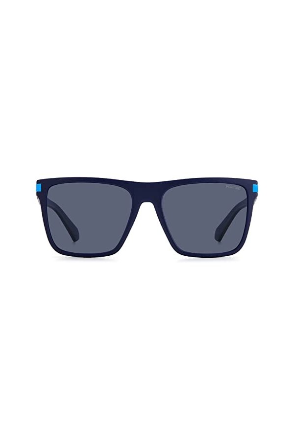 Polaroid PLD 2128/s Sunglasses, FLL/C3 Matte Blue, L Unisex