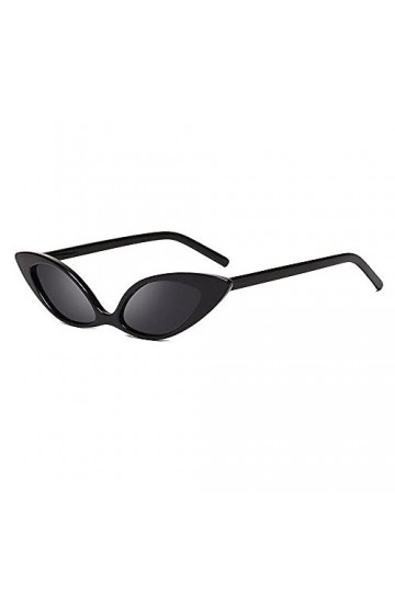 EDDHA Lunettes de soleil œil de chat lunettes de soleil mode dames lunettes de soleil rétro femmes triangle rétro couleur : 