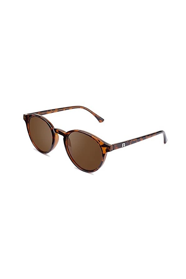 CLANDESTINE Round Habana Brown by Elsa Pataky - Lunettes de soleil Nylon HD homme & femme