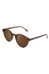 CLANDESTINE Round Habana Brown by Elsa Pataky - Lunettes de soleil Nylon HD homme & femme