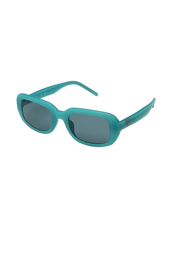 GUESS Femme GU8250 Lunettes de Soleil, Shiny Turquoise, 54