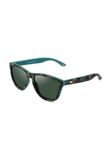 CLANDESTINE Model Camouflage Dark Green - Lunettes de soleil Nylon HD homme & femme