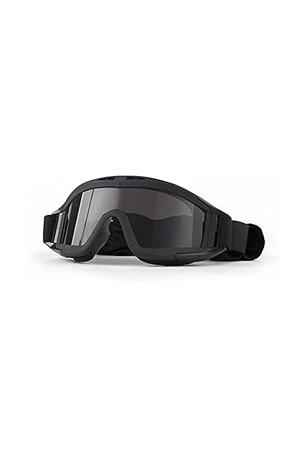 lopolike Lunettes de soleil protectrices unisexes, transparentes et bleues, 200 mm, Transparent et bleu