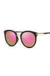 VIROYA Lunettes de soleil Vintage lunettes de soleil rondes œil de chat femme Design de mode lunettes de soleil femme rétro c