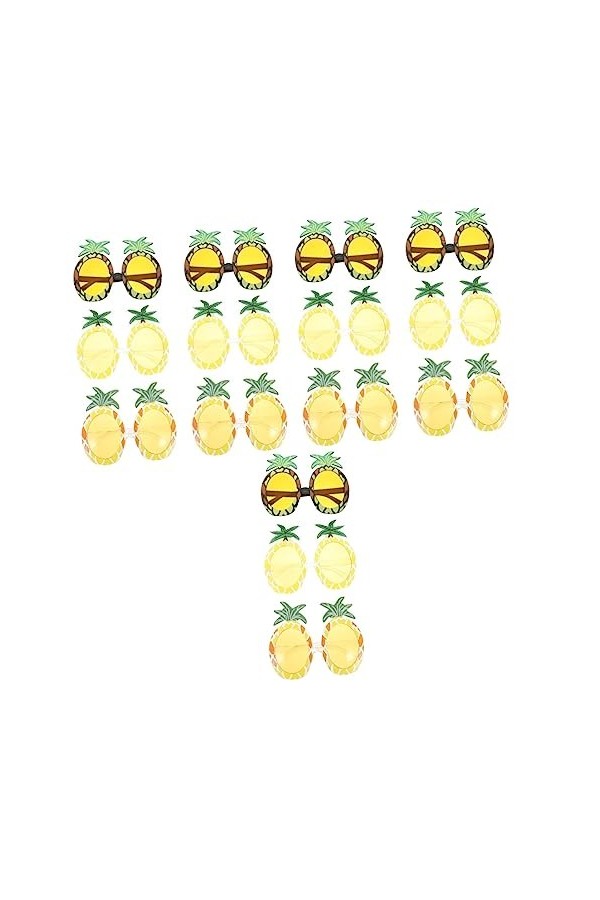 Abaodam 15 Pièces Lunettes Hawaïennes Lunettes De Fête Fiesta Lunettes De Soleil Pour Enfants En Vrac Lunettes De Soleil En V