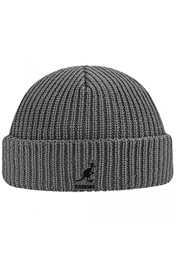 Kangol Cardinal 2 Way Beanie Béret, Gris, 6 5/8-7 1/2 Femme