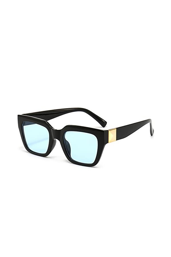 Lunettes de soleil UV400 extérieures à grand cadre pour hommes et femmes de forme carrée