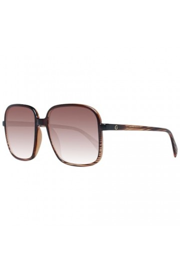 Guess Gf6146 5745f, Lunettes Femme, Marron, Marron Clair Brillant 