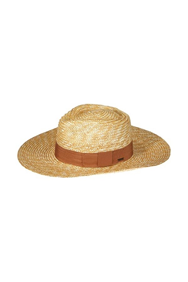 BRIXTON Joanna Hat Beret, Marron/Caramel, Taille M Femme