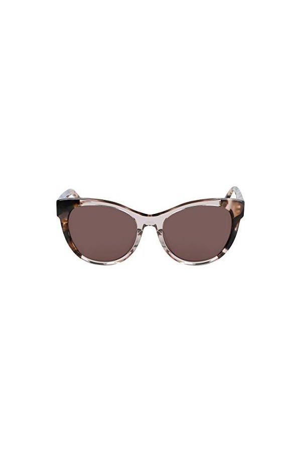 DKNY DK533S Lunettes de Soleil, Nude Tortoise/Nude, Taille Unique Femme