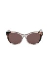 DKNY DK533S Lunettes de Soleil, Nude Tortoise/Nude, Taille Unique Femme