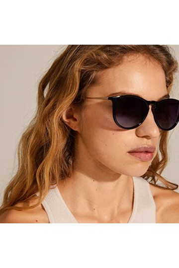 Pilgrim Lunettes de soleil pour femme Vanille - Noir - One Size