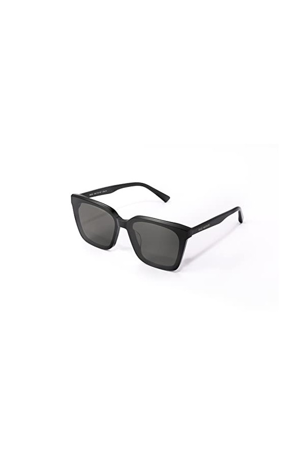 ISHEEP Style Décontracté Lunettes de soleil Homme et Femme Polarisées SIS-13-BK Noir 
