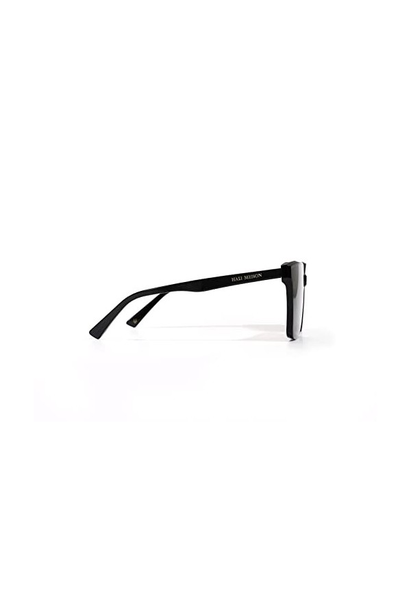 ISHEEP Style Décontracté Lunettes de soleil Homme et Femme Polarisées SIS-13-BK Noir 