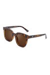 CLANDESTINE Quadrato Habana Brown by HYPE - Lunettes de soleil polarisées homme & femme