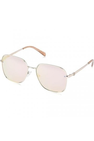 CHIARA FERRAGNI CF 1003/S Lunettes, Gold Peach, 57 pour femme, Doré/pêche