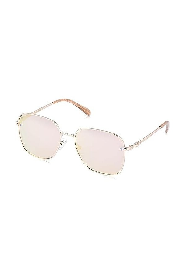 CHIARA FERRAGNI CF 1003/S Lunettes, Gold Peach, 57 pour femme, Doré/pêche