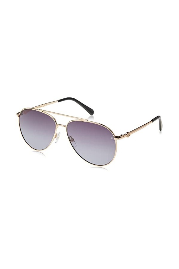CHIARA FERRAGNI CF 1001/S Lunettes, Gold Black, 59 pour femme, Gold Black_