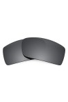 Revant Verres de Rechange Compatibles avec Oakley Gascan, Polarisés, Chrome Noir MirrorShield