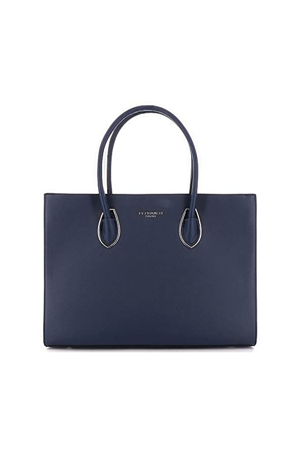 FLORA CO PARIS Sac Cabas Femme Format A4 - Grand Sac A Main Cours Lycée Taille XL - Sac Porté Epaule Doucement Travail - Shop