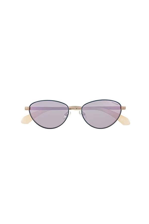 Superdry Womens Sunglasses SDS 5002 072 Rose Gold/Beige/Pink Mirror