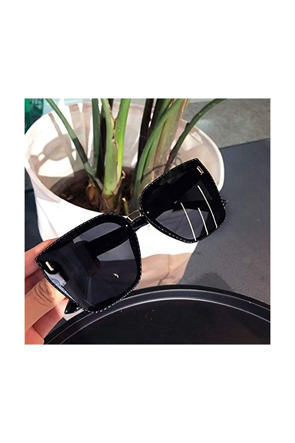 AUSUB Lunettes de soleil femme 2021 Mode Vintage surdimensionné Lunettes de soleil Lunettes de soleil femmes Big Square Shade